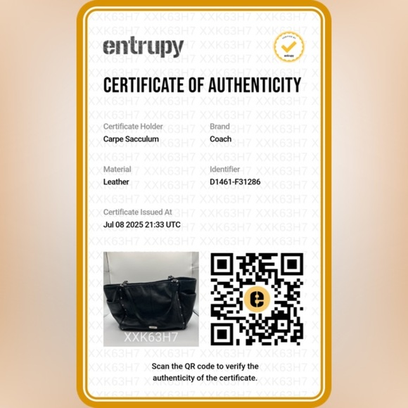 Coach Black Park Leather Carrie Tote | Good Used Condition - Picture 3 of 17